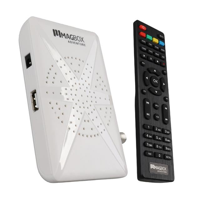 Magbox Adventure Full HD Uydu Alıcısı 4000 Kanal TKGS / Youtube / USB Destekli