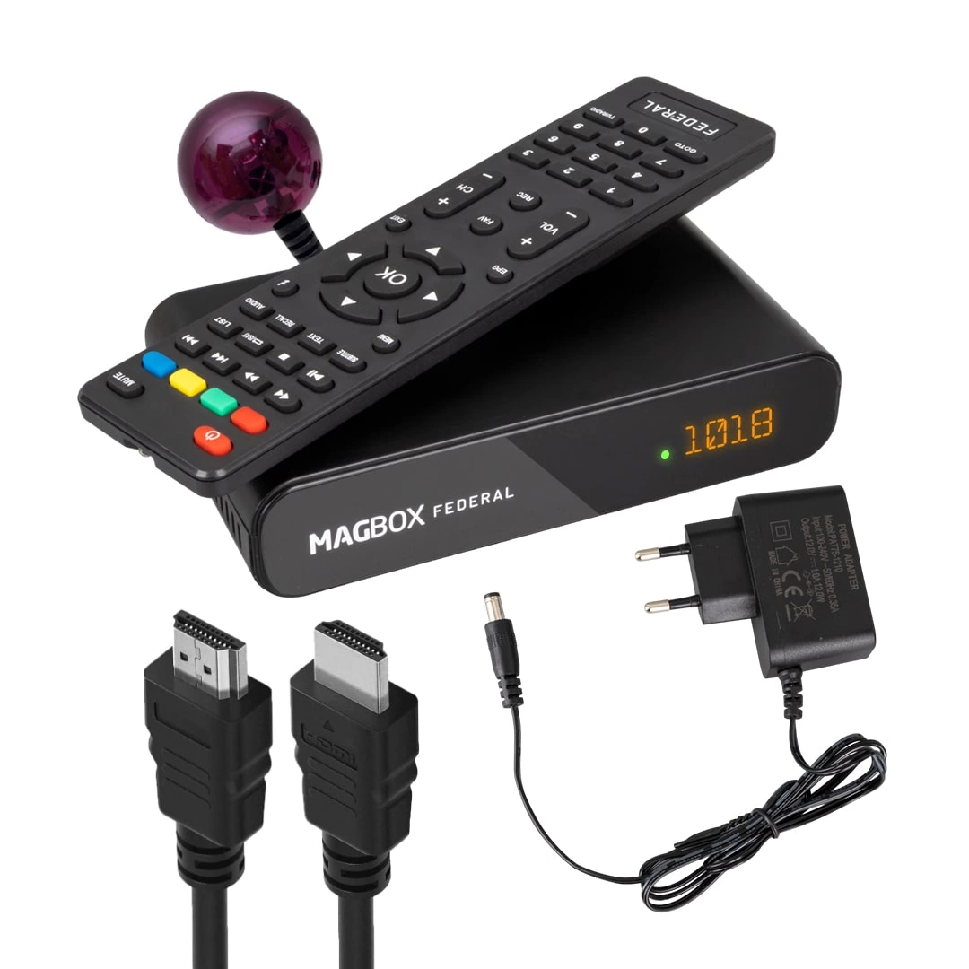 Magbox Federal Mini Hd + Scart Tkgsli Uydu Alıcısı