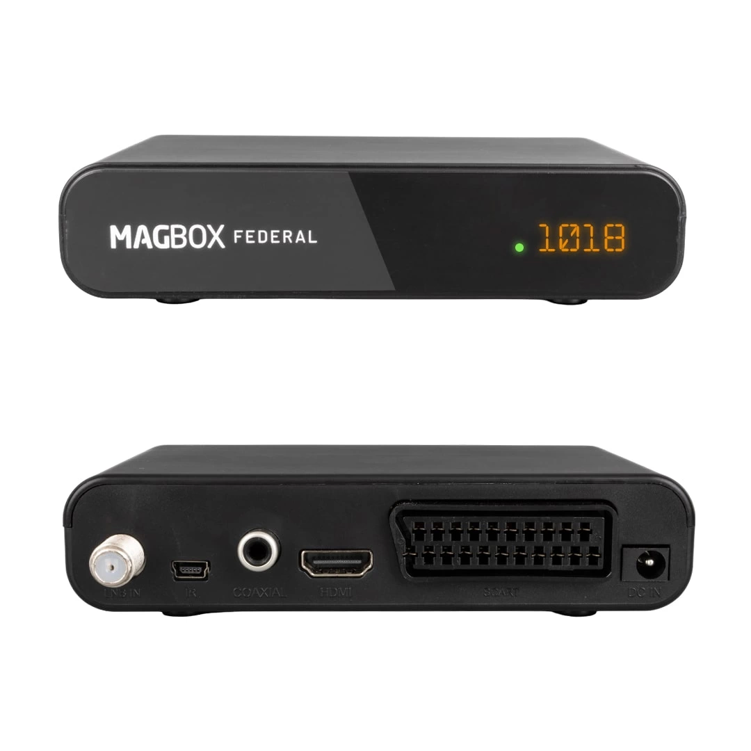 Magbox Federal Mini Hd + Scart Tkgsli Uydu Alıcısı