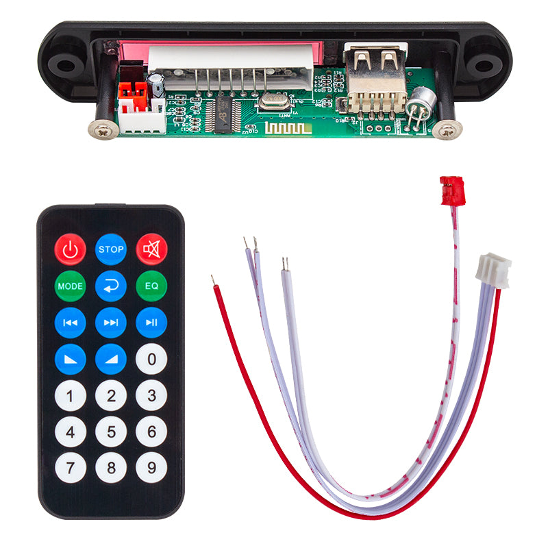 Magicvoice M515 Oto Teyp Usb/sd/mic/bluetooth Kumandali Mi̇krofonlu Oto Teyp çevi̇ri̇ci̇ Di̇ji̇tal Player Board