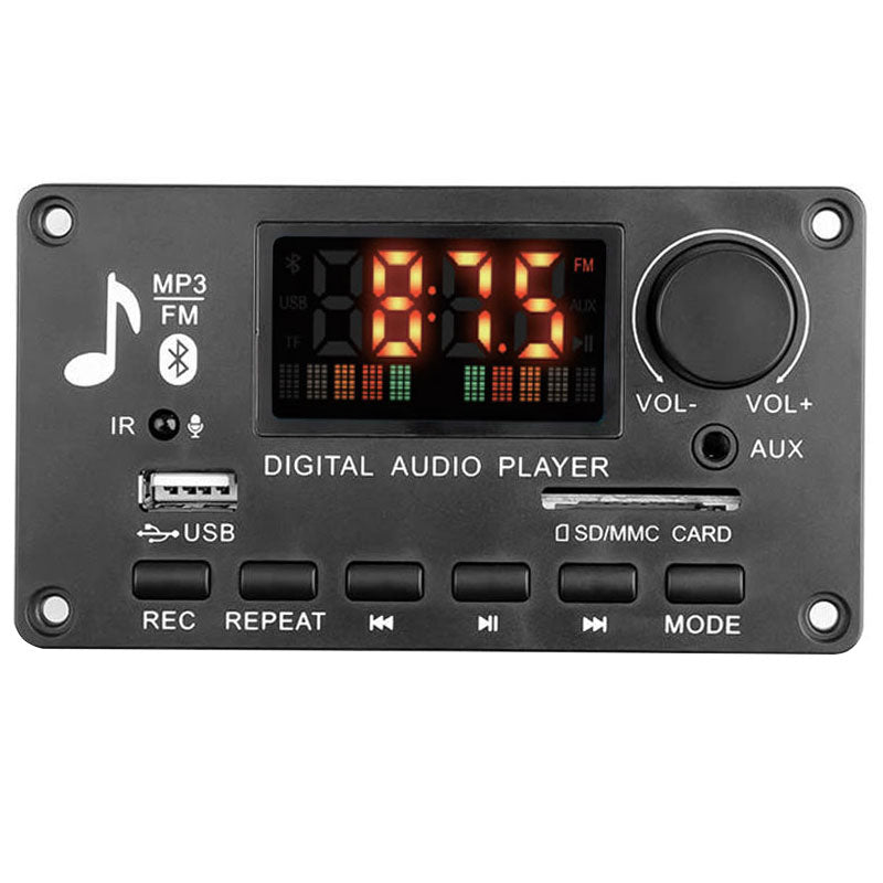 Magicvoice G022 Usb/sd/aux/bluetooth/ukli/2*40w Anfi̇ çikişli-lcd Ekran Oto Teyp çevi̇ri̇ci̇ Di̇ji̇tal Player