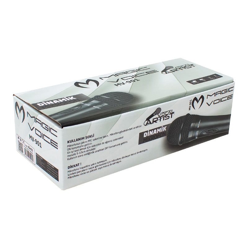 Magicvoice Mv-901 Di̇nami̇k Professional Kablolu El Mi̇krofonu