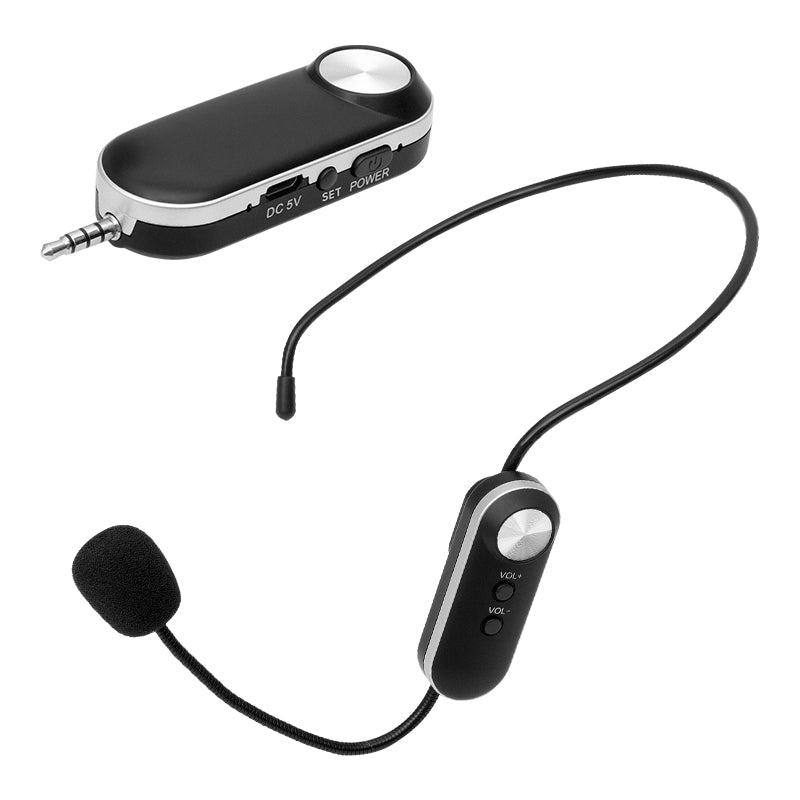 Magicvoice Mv-1306h Uhf 1 Headset şarjli Kablosuz Telsi̇z Mi̇krofon