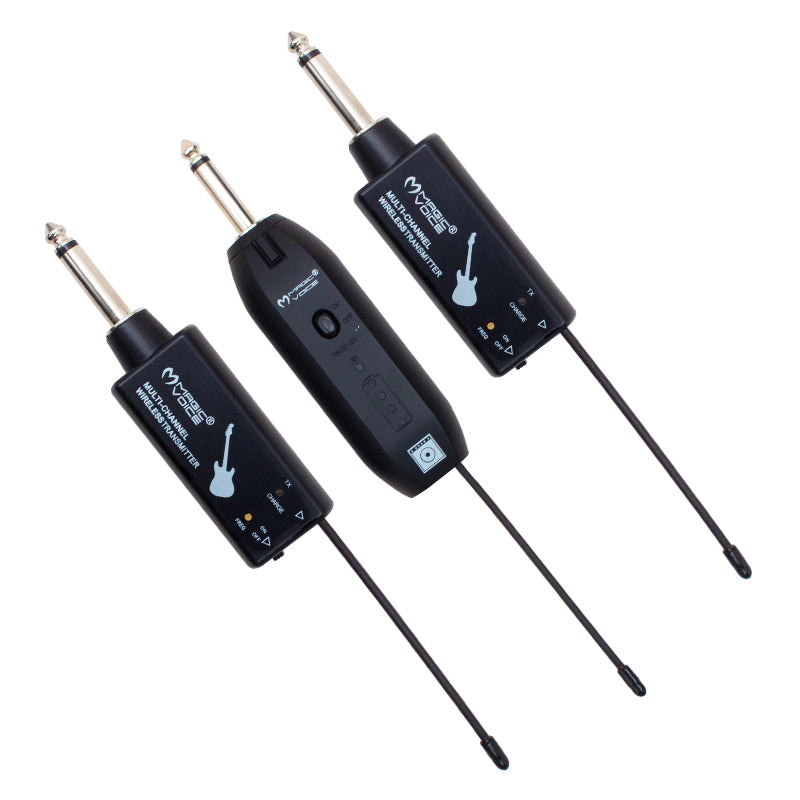 Magicvoice Mv-19590 Uhf Gi̇tar Ti̇p Kablosuz Mi̇krofon üçlü Set