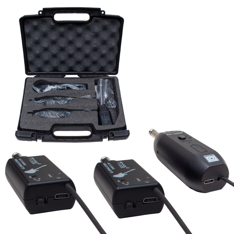 Magicvoice Mv-19590 Uhf Gi̇tar Ti̇p Kablosuz Mi̇krofon üçlü Set