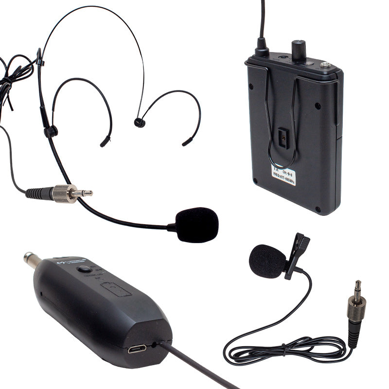 Magicvoice Mv-19599 Uhf Kablosuz Yaka Mi̇krofon