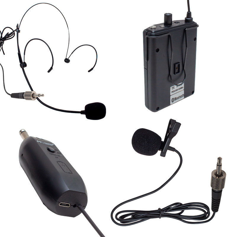 Magicvoice Mv-19601 Uhf Kablosuz Bluetooth Yaka Mi̇krofon