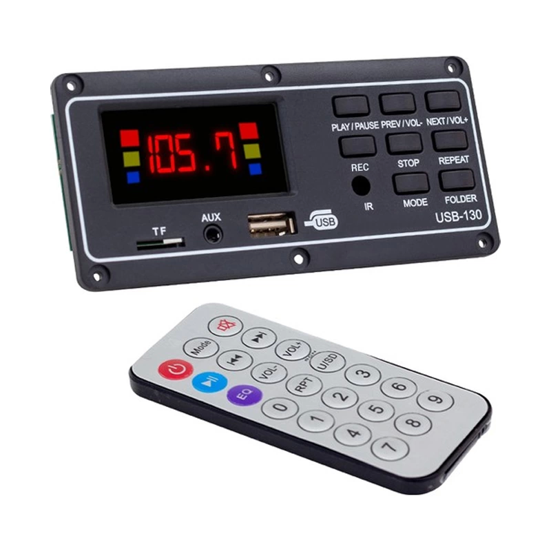 Magıcvoıce Mv-15949 Usb-130 Usb/sd/mıc/aux/bluetooth Kumandalı Ekranlı Oto Teyp Çevirici Dijital Player Board