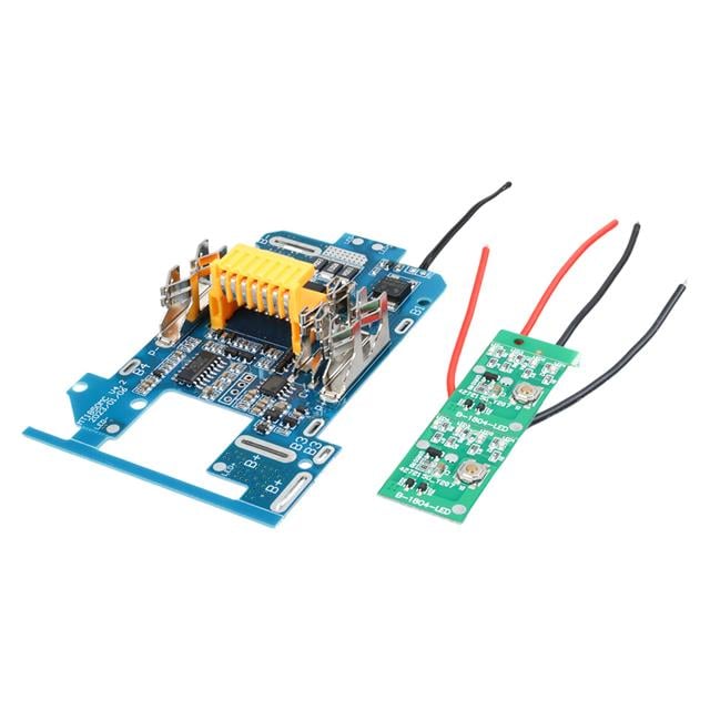 Makita Matkap Bataryası İçin 18V Işık Göstergeli Bms Şarj Deşarj Koruma Devresi