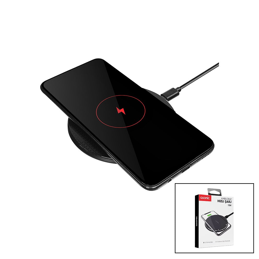 Masa üstü  Kablosuz  Hizli şarj Ci̇hazi  3.1a - 15w As-w150