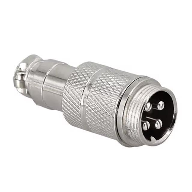Mayk GX16-4 Pinli Metal Erkek Konnektör