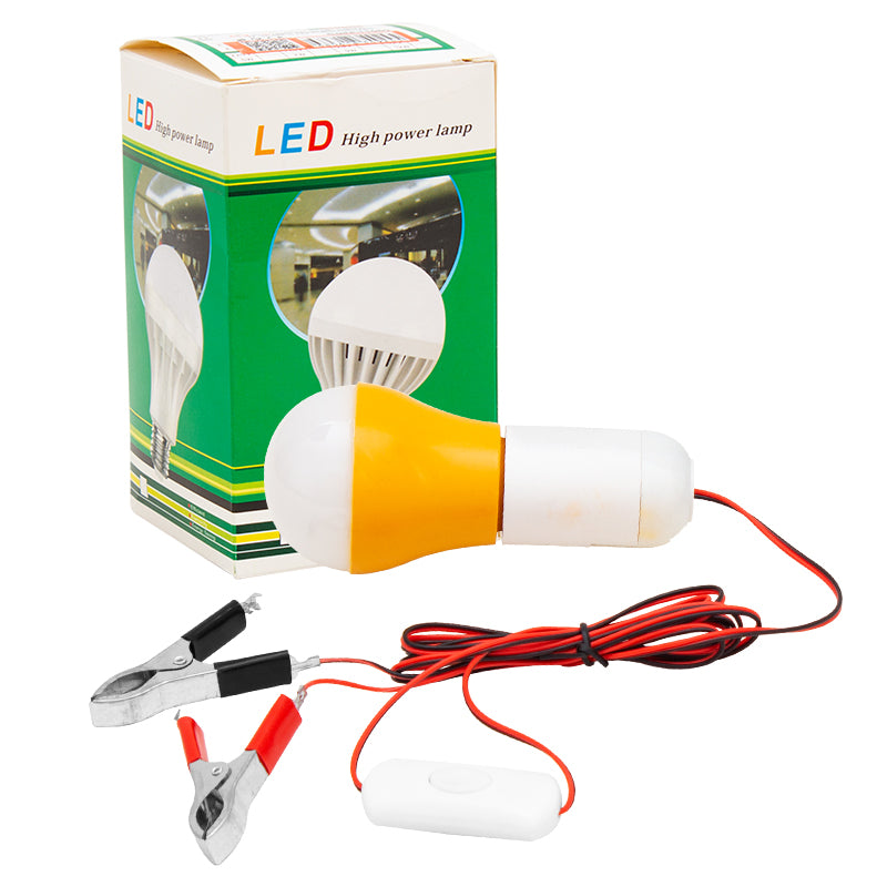 MERLED 12V LED AMPUL AKÜ MAŞALI ANAHTARLI