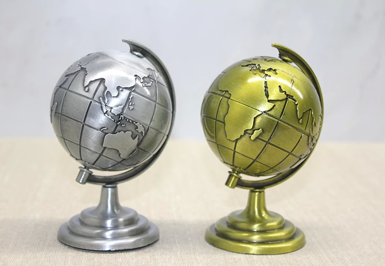 Metal Dünya Küre Alk3472