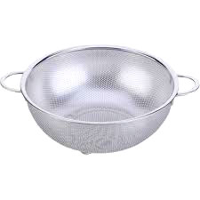Metal Kulplu çeli̇k Sepet Süzgeç 26cm