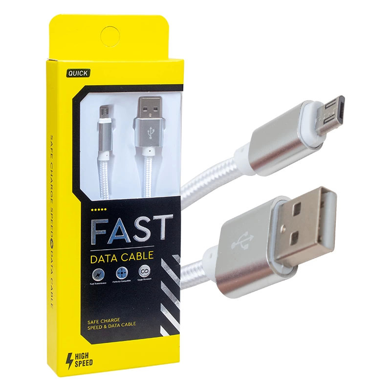 Metal Örgülü Mıcro Usb Şarj Ve Data Kablosu