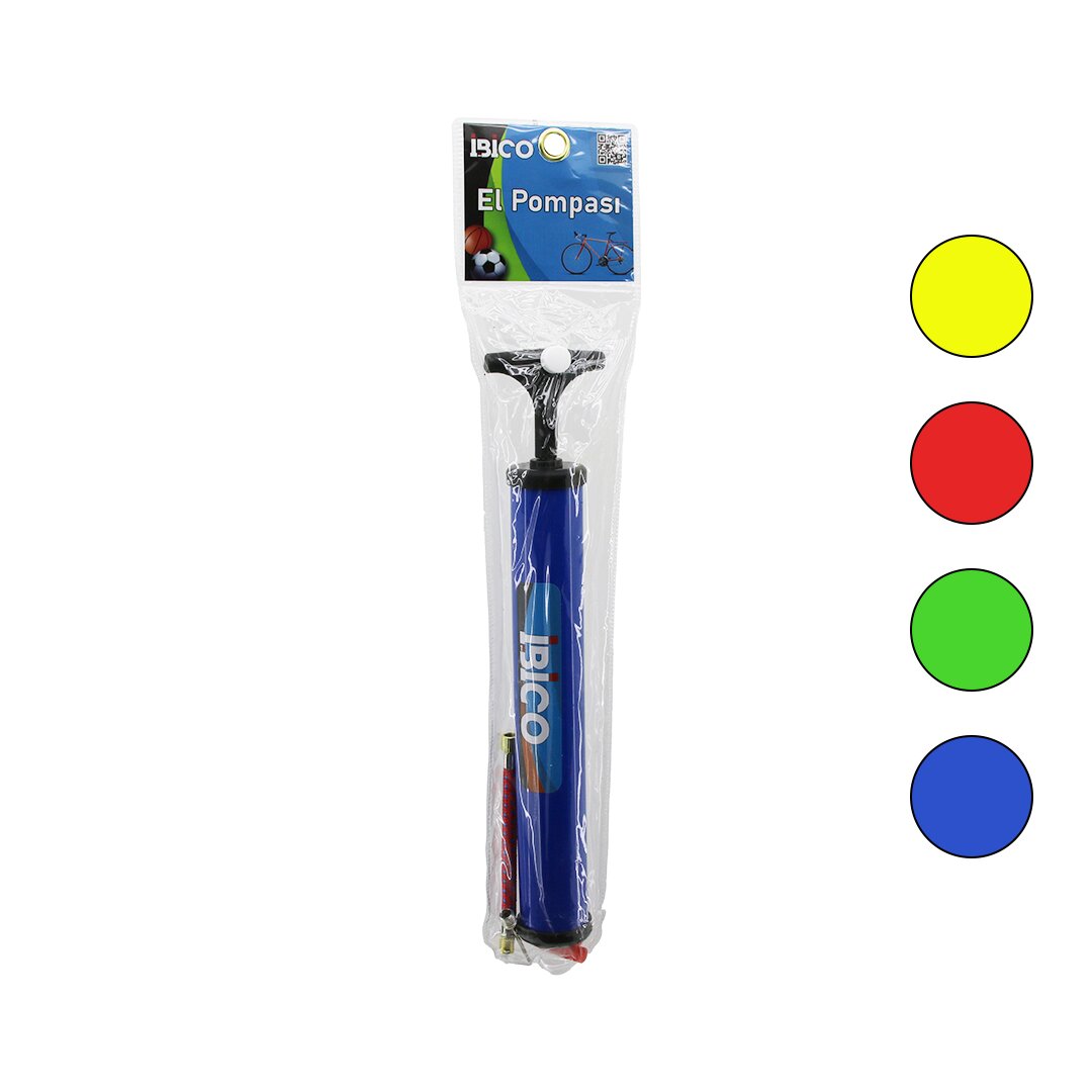 Mi̇ni̇ El Pompasi Bi̇si̇klet - Top 28 Cm Pompa Hortum - Top İğne - Uç