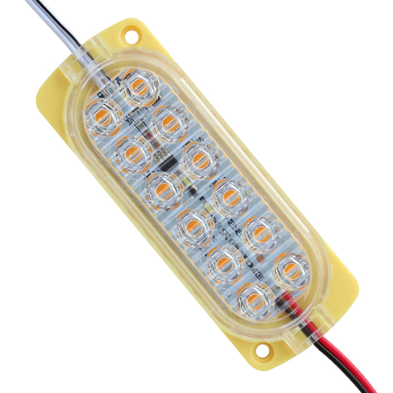 MODÜL LED 24V 1.2W PARLAK YANIP SÖNEN SARI 2835 (4620)