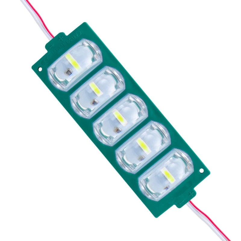 Modül Led 12v 4w Yeşil 3030 10x53.8 Mm Ip65 260-280lm 180 Derece