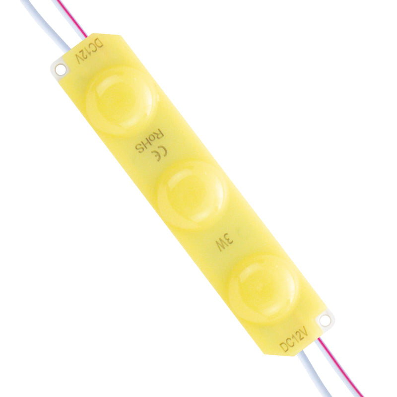 MODÜL LED 12V 3W SARI 2835 93 X 21MM IP65 220-240LM 180 DERECE