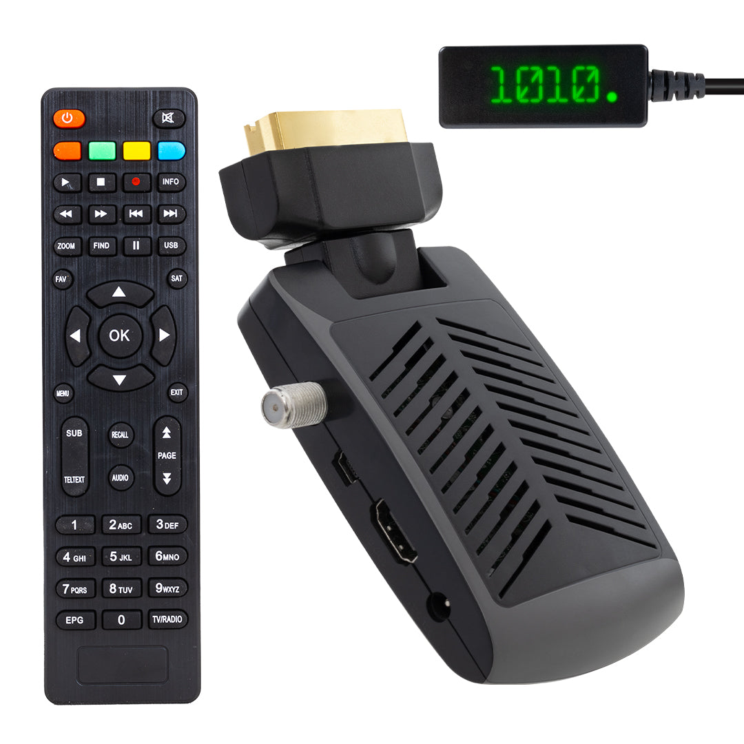 Multi Mini Scart Hd Display Gözlü Uydu Alicisi