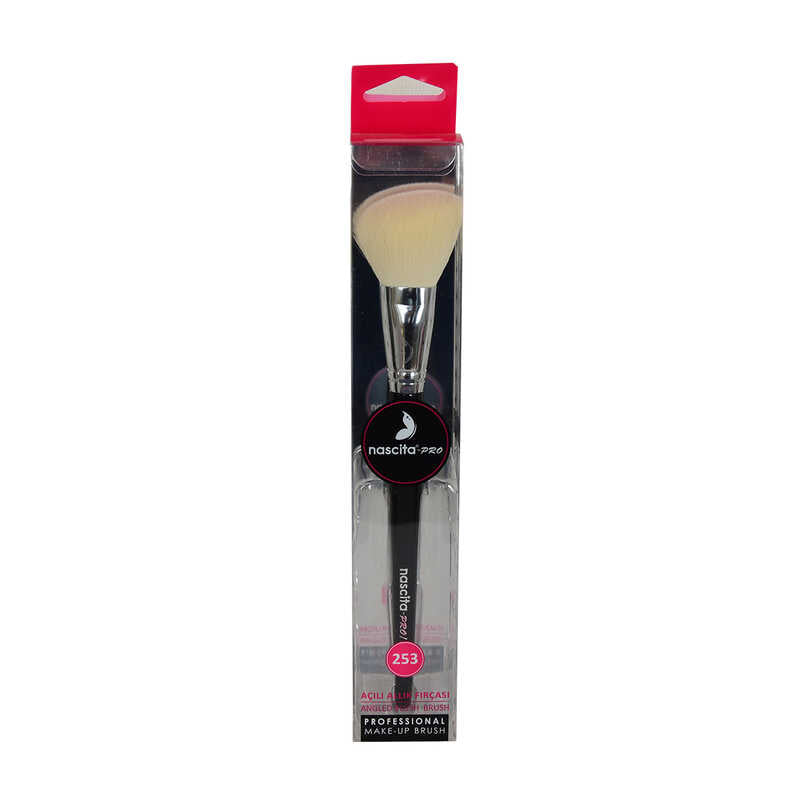 Profesyonel Açılı Allık Makyaj Fırçası - 253 Angled Blush Brush