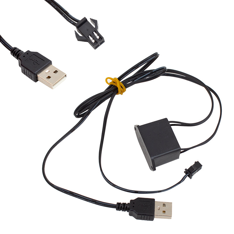 Neon Kirmizi 5 Metre İp Aydinlatma 5 V Usb Adaptörlü