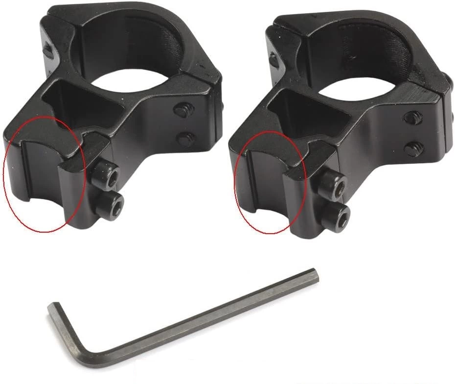 -25.4mm Dürbün İçin 11mm Yüksek Havalı  / Av Tüfeği Ayağı