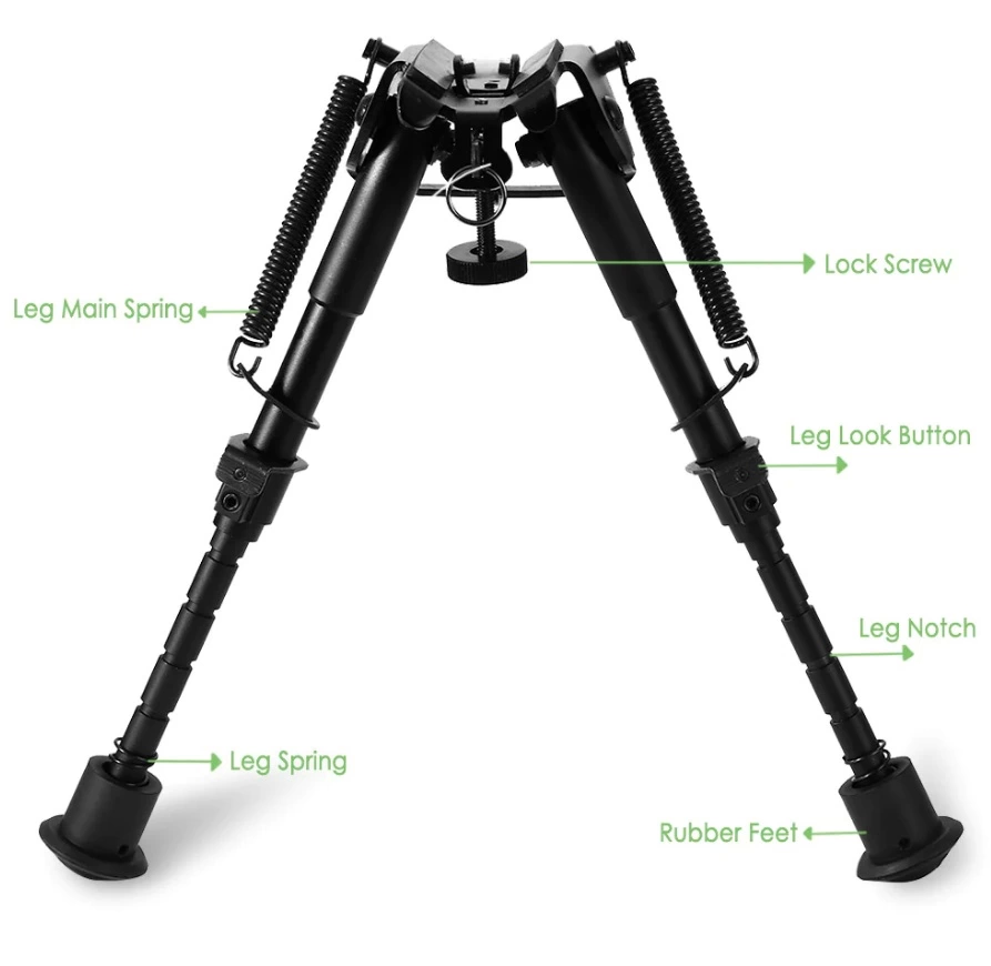 -üstün Metal Alaşım Bipod Çatalayak