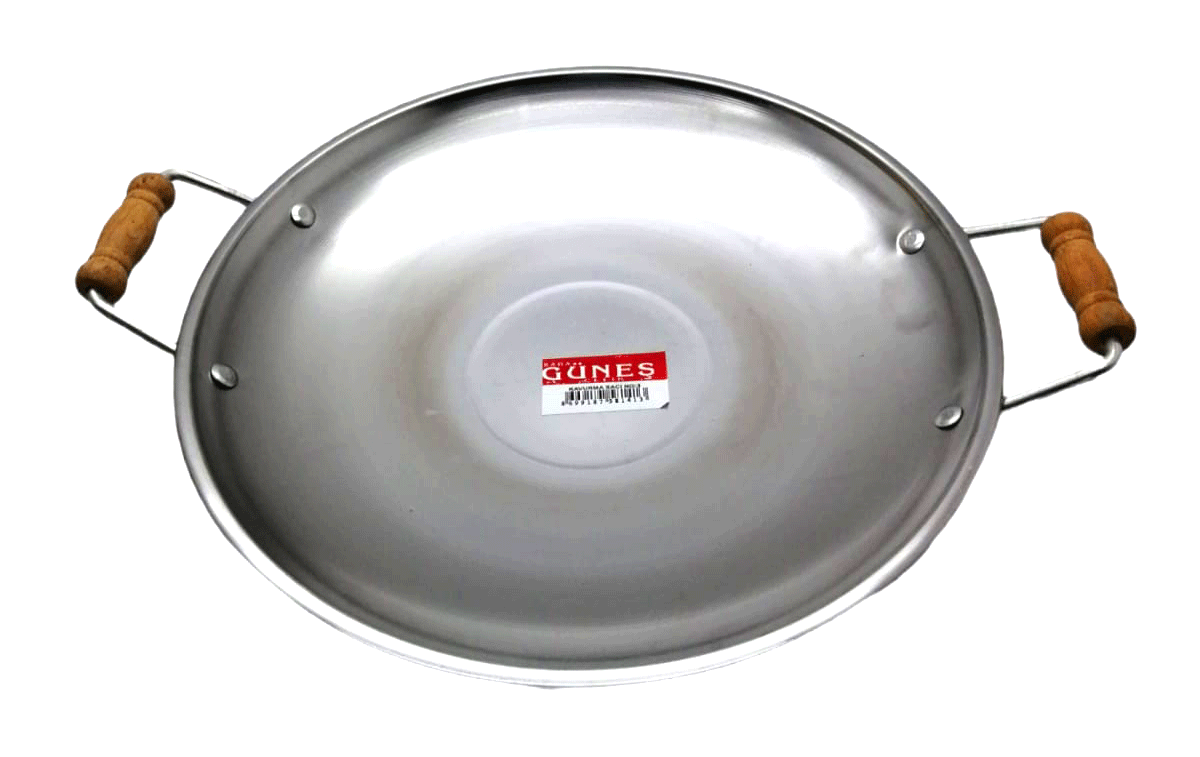 NO-3 ÇELİK KULPLU KAVURMA SACI