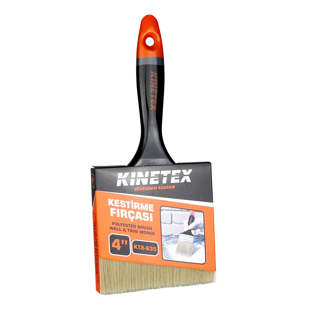 No-4 İnç  Plasti̇k Sapli Kesti̇rme Firçasi