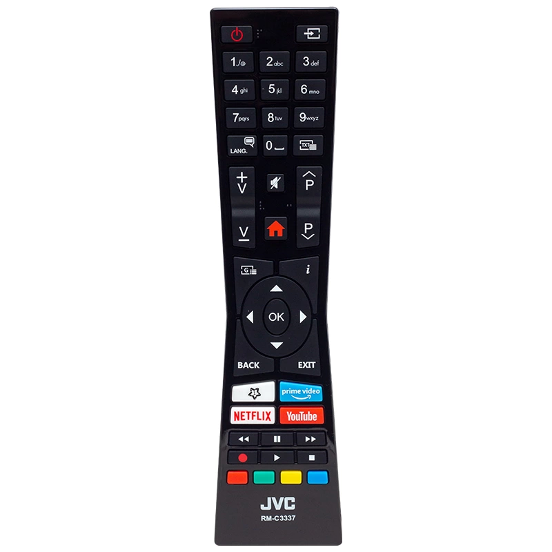 Orjinal Kl Vestel Rc A2 43100p - Jvc Rm-c3337 Netflıx-youtube-prime Video Tuşlu Lcd Led Tv Kumanda Src-4316