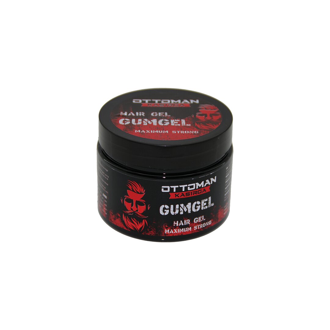 Ottoman Kasirga 350Ml Gumgel Black - Red Maximum Strong Hair Gel