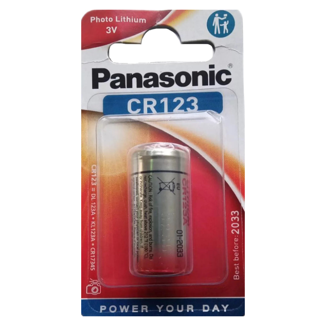 Аккумулятор Panasonic Cr123al/1b 3 Вольта литий Cr123 для одной камеры 