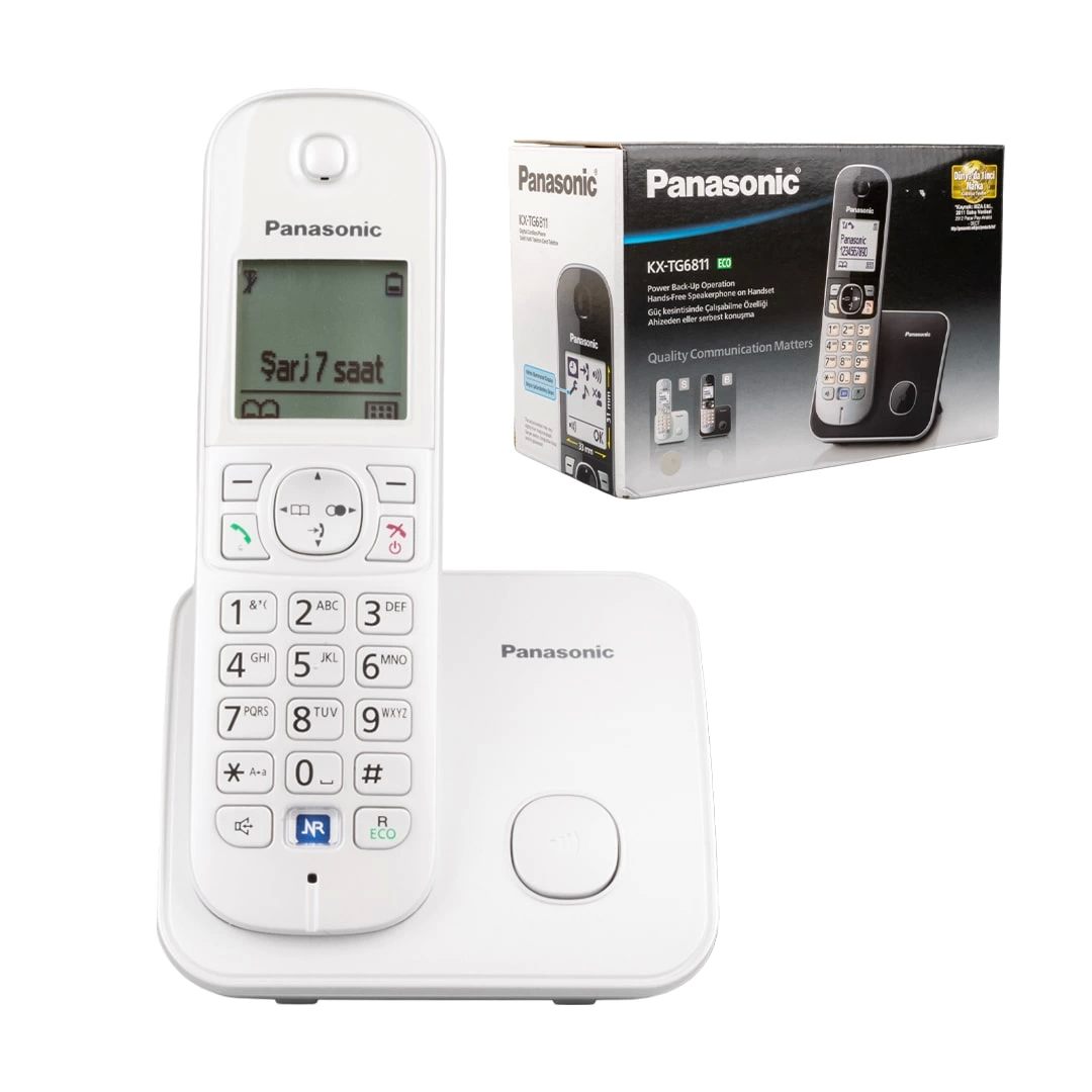 Panasonıc Kx-tg6811 Dect Gri Telsiz Telefon