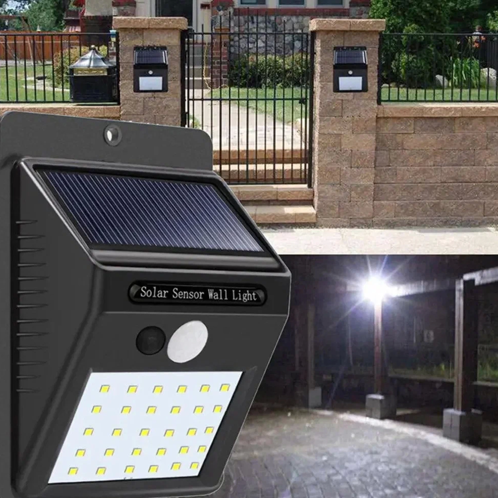 Panther Pt-2920 Solar Led Duvar Lambası