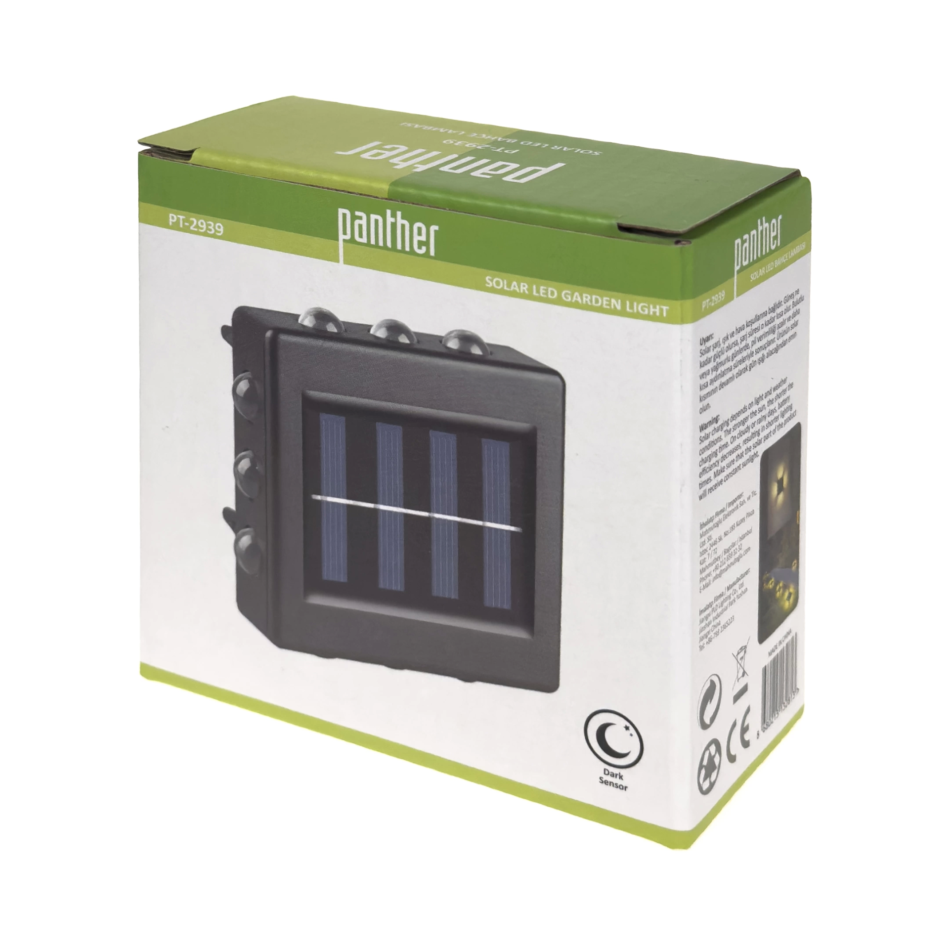 Panther Pt-2939 Solar Led Bahçe Lambası