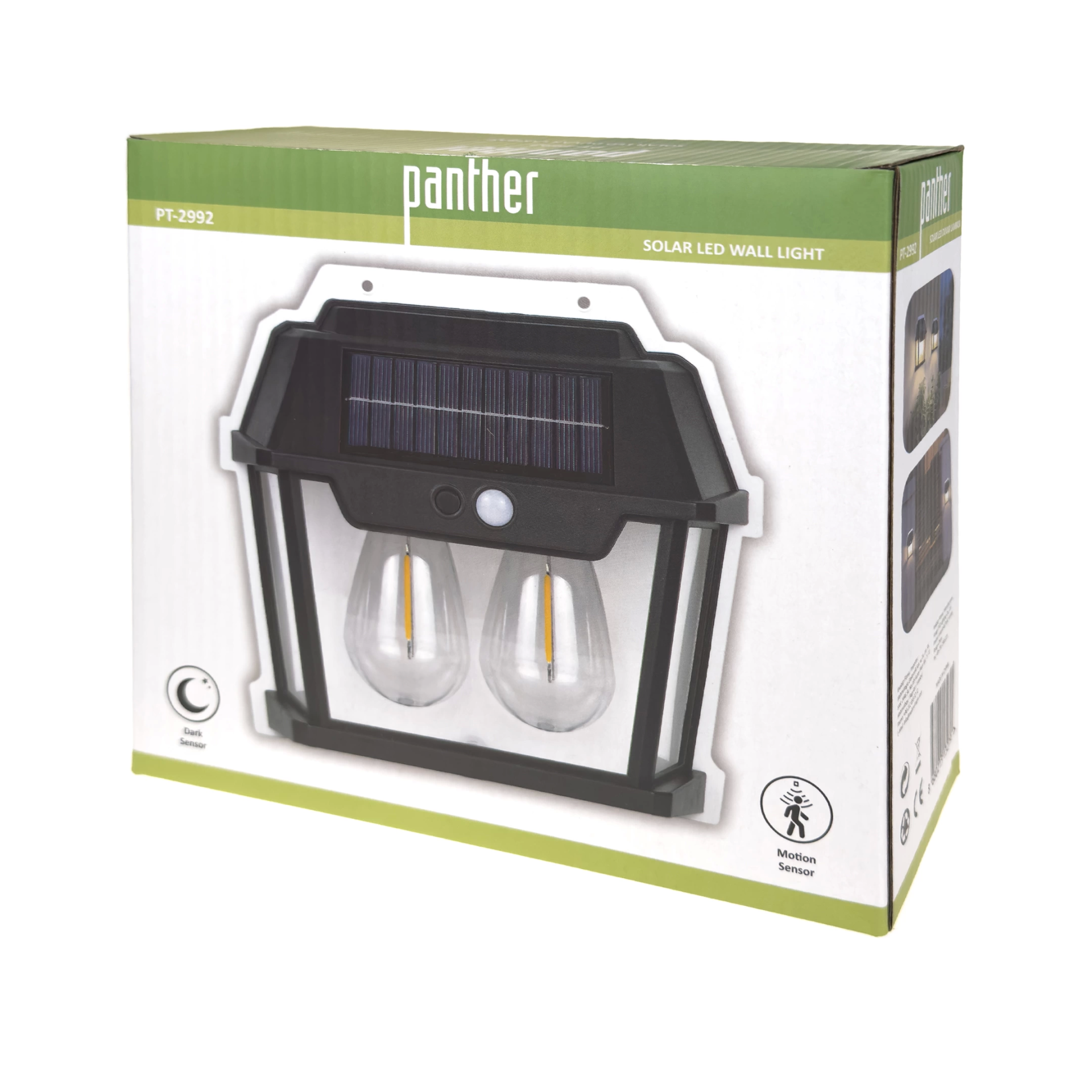 Panther Pt-2992 Solar Led Duvar Lambası