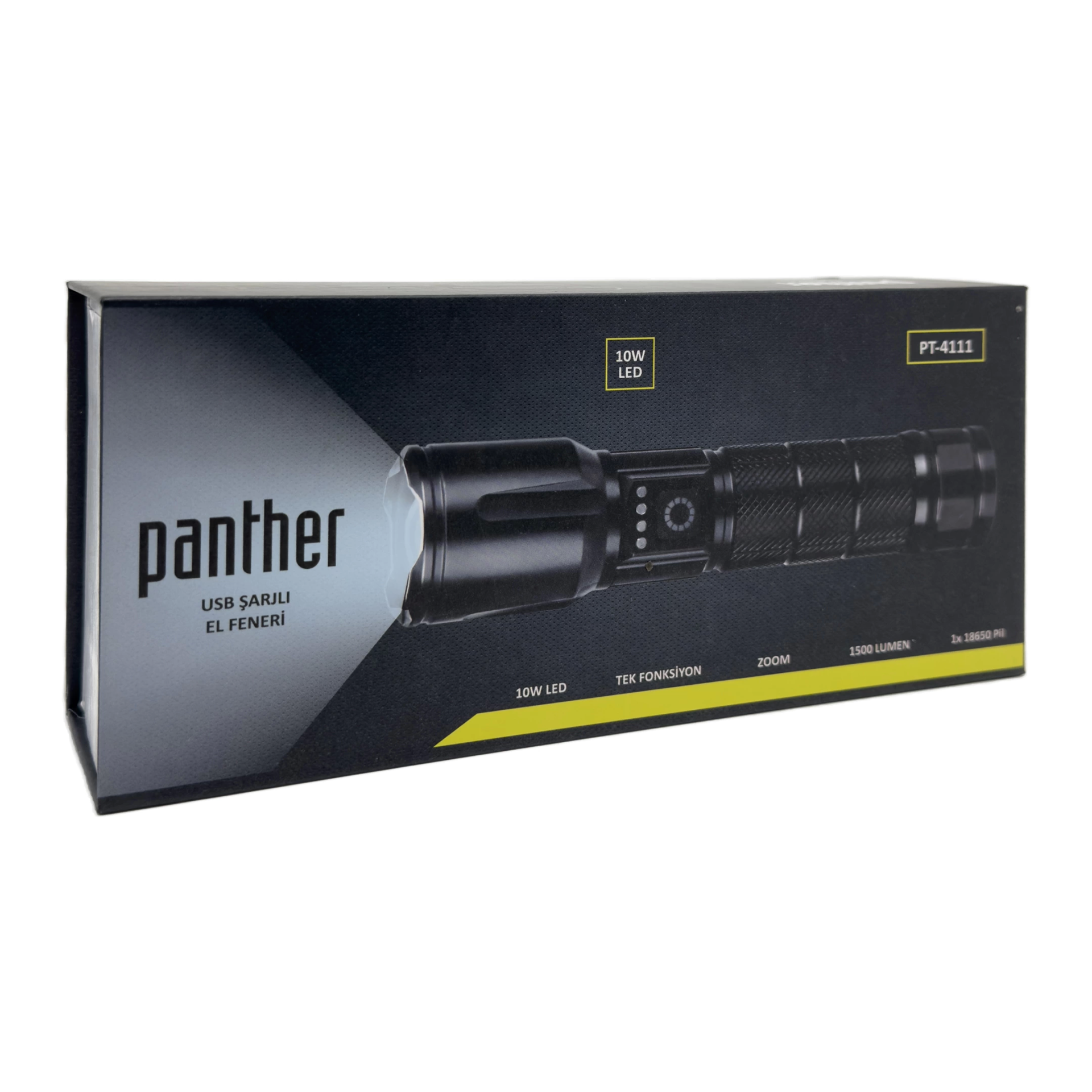 Panther Pt-4111 Usb Şarjlı El Feneri