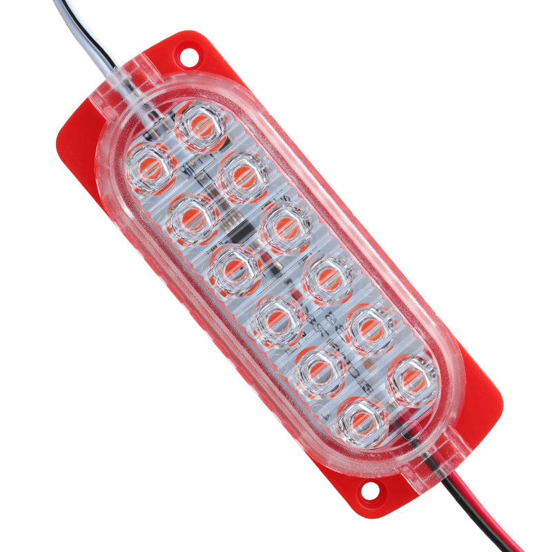 PARLAK YANIP SÖNEN KIRMIZI MODÜL LED 2835 24 VOLT 1.2 WATT (4620)