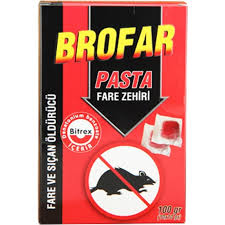 Pasta Fare Ve Siçan öldürücü 100gr