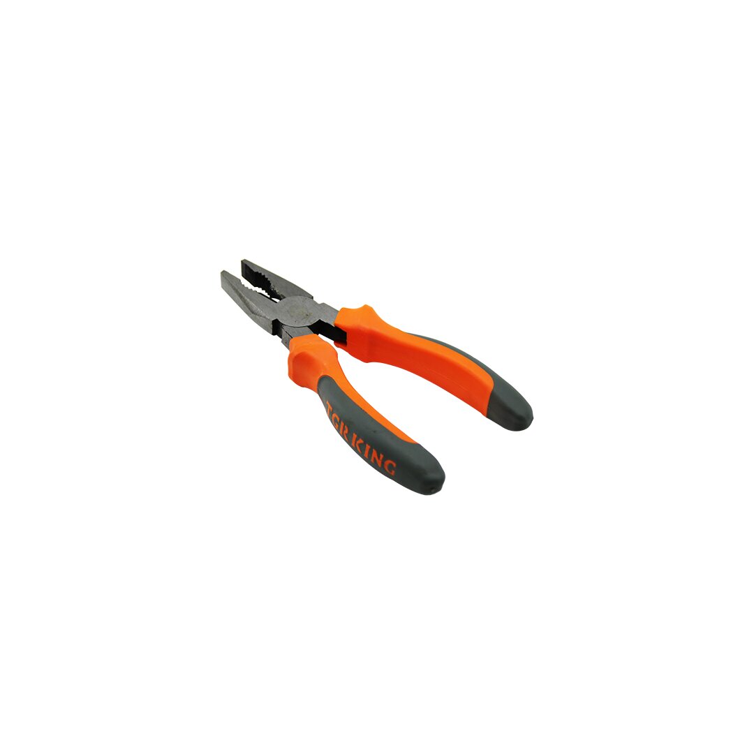 Pense Turuncu Gri Saplı 7 İnç - 180Mm