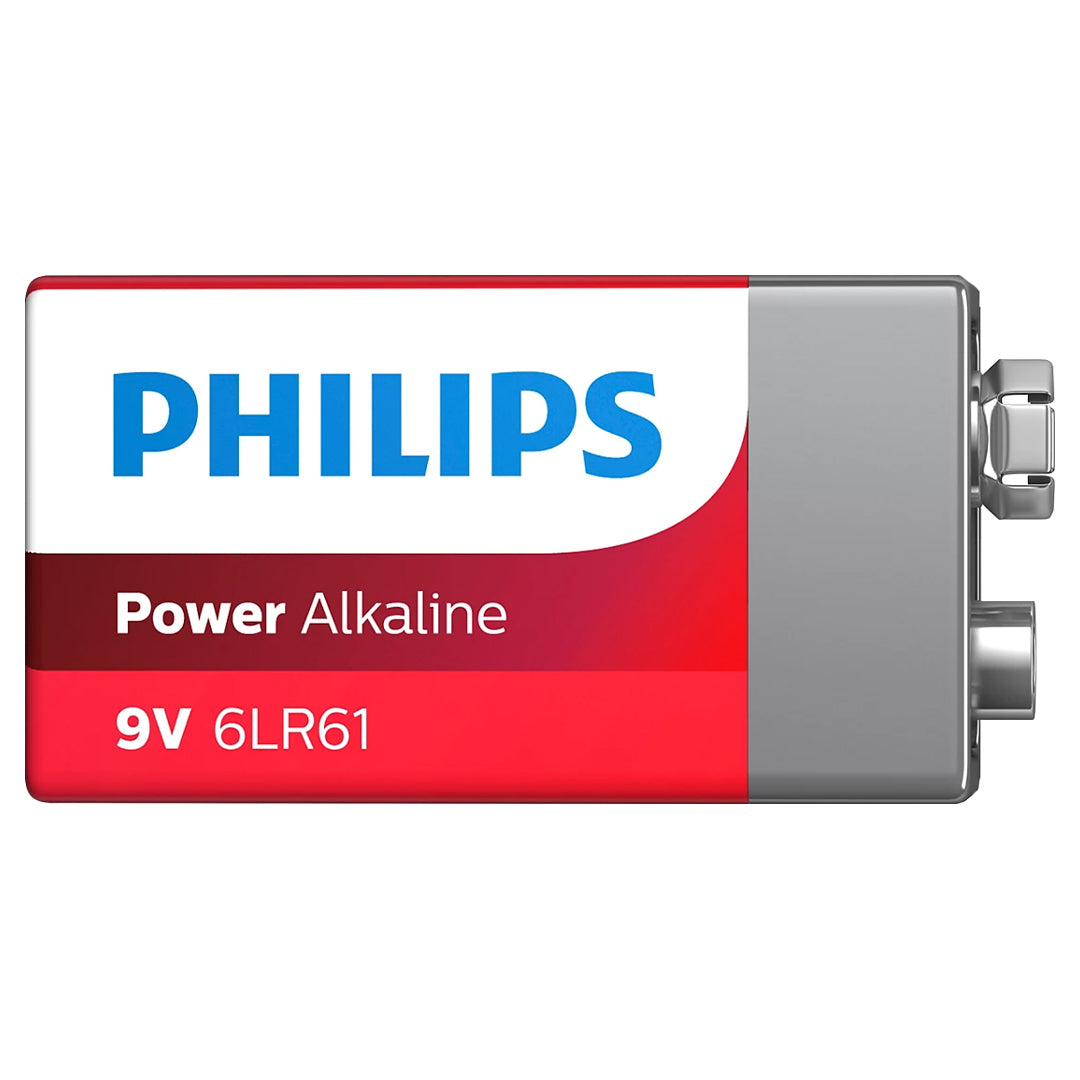 Philips 6lr61-p1b 9 Volt Power Alkali̇n Pi̇l
