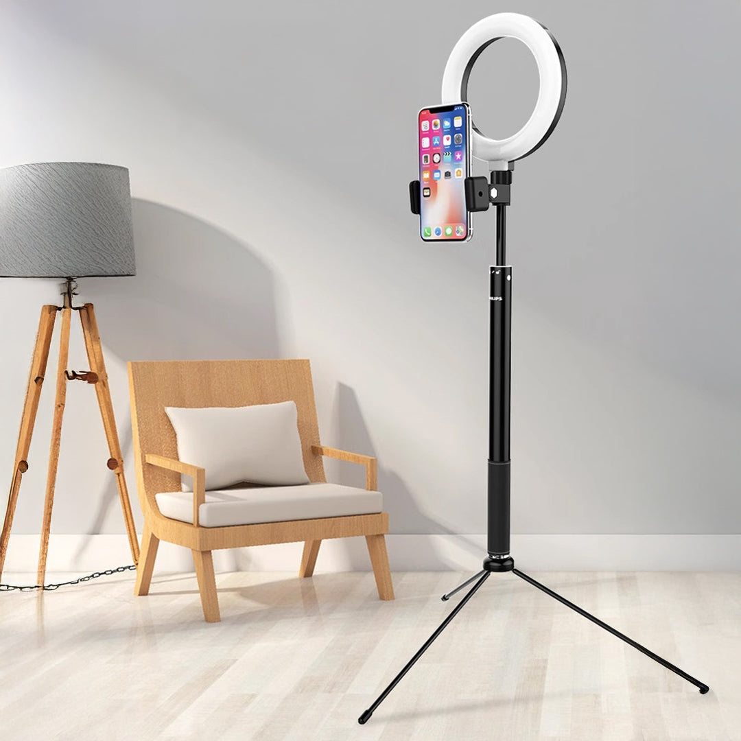 Philips Dlk3621n/93 2 In 1 Tripod Standli Youtube- Tiktok Video Selfie Stüdyo Makyaj Işiği