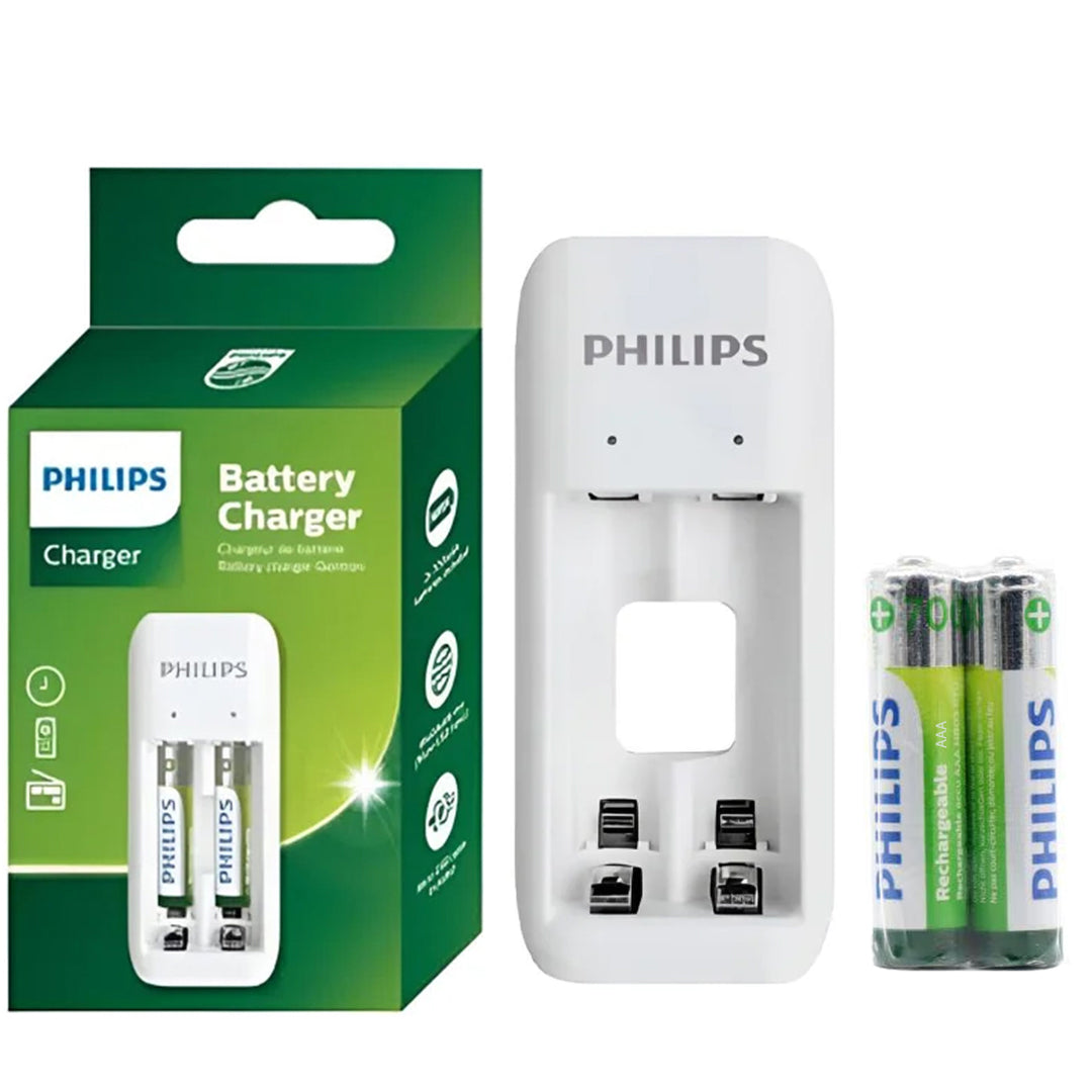 Philips Scb2070nb/00 2li̇ 2 Adet X Aaa 700mah Pi̇lli̇ - Pi̇l şarj Ci̇hazi