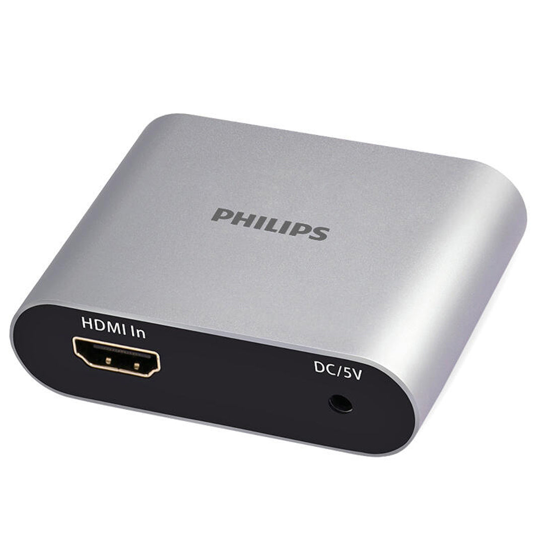 Philips Swv9101e 4k Hdmi Spli̇tter 1 Gi̇ri̇ş - 2 çikiş Ultra Hd Görüntü Dağitici