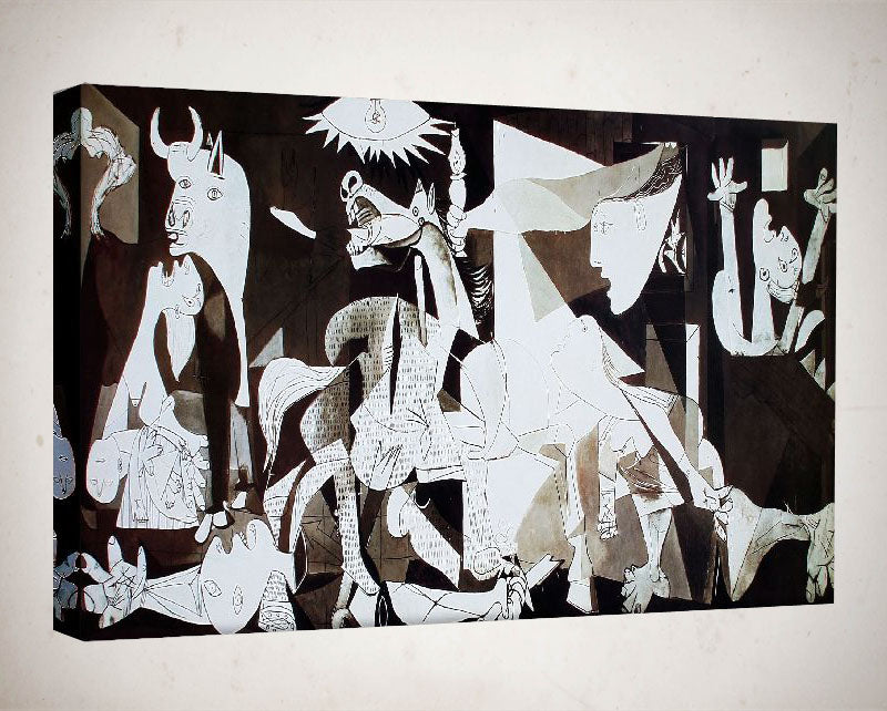 Kanvas Tablo - Picasso -Mural del "Guernica" de Picasso  PCS030