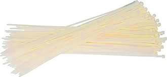 Plastik Çırt Kelepçe 100 Parça Beyaz 3.6X300Mm
