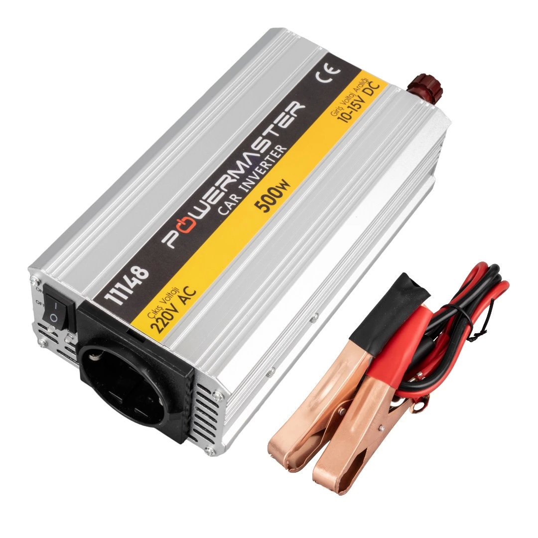 Pm-11148 12 Volt - 500 Watt Modıfıed Sınus Inverter 10-15v Arası-220v Ac