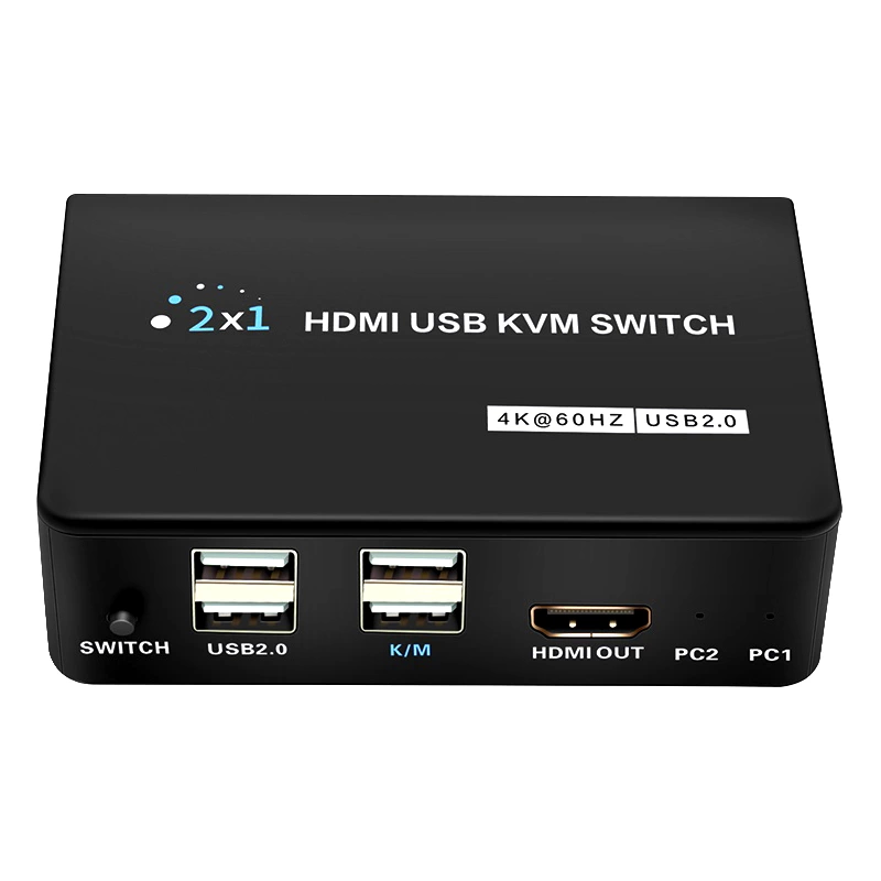 Pm-11789 4k Hdmı Usb Kvm Swıtch 2x1