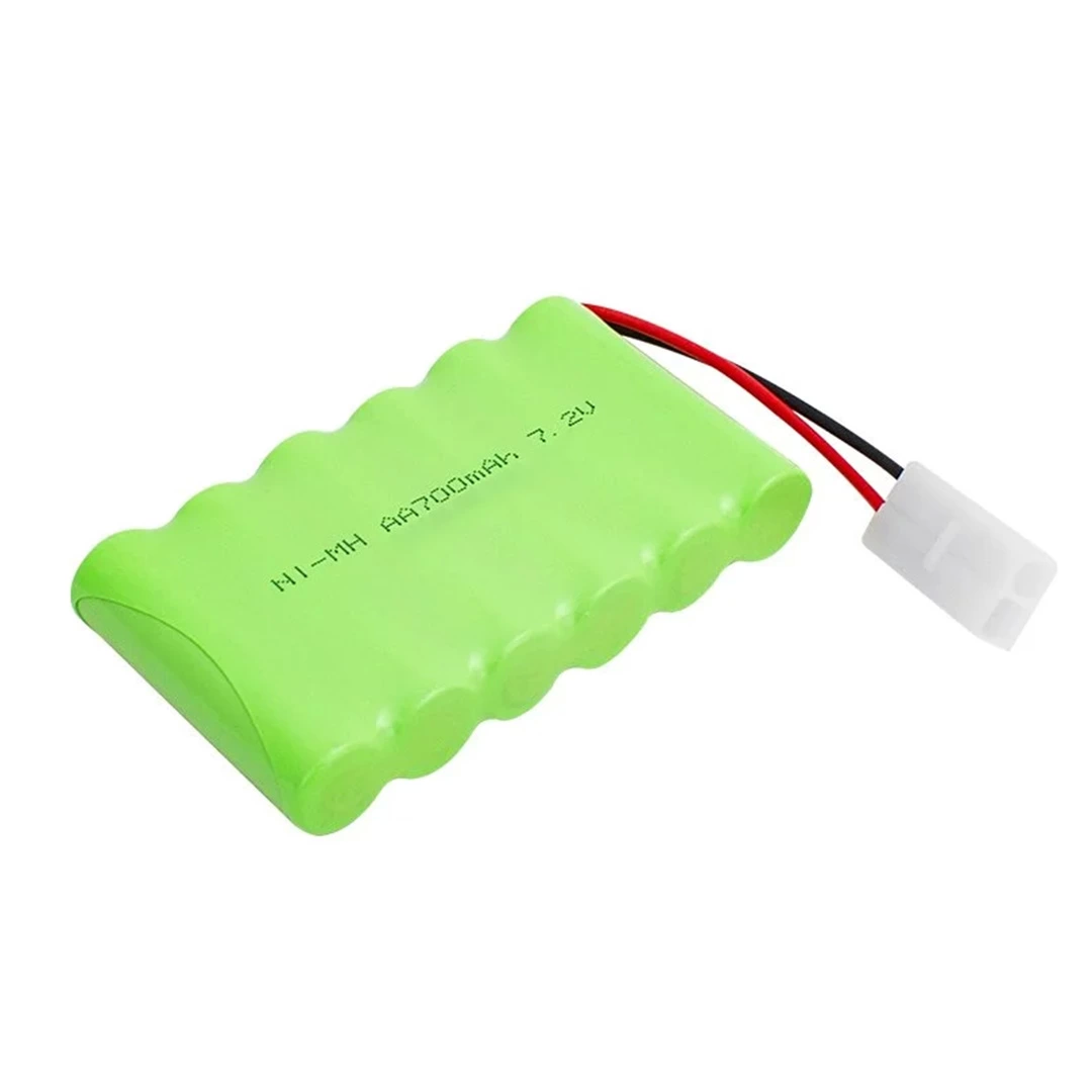 Pm-20125 7.2 Volt 700 Mah Nı-mh 2 Pin Tamiya Soketli 6lı Oyuncak Araba Pili